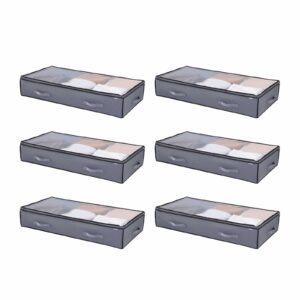 Under Bed Storage Containers with Clear Lids